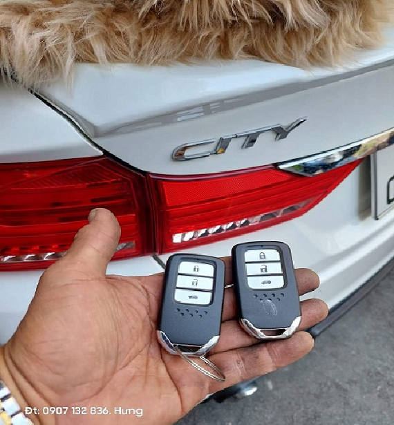 CHÌA KHÓA SMART KEY HONDA CIVIC - CITY