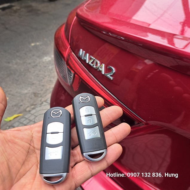 Chìa Khóa Smartkey Mazda 3 - Mazda 6 - Mazda 2.