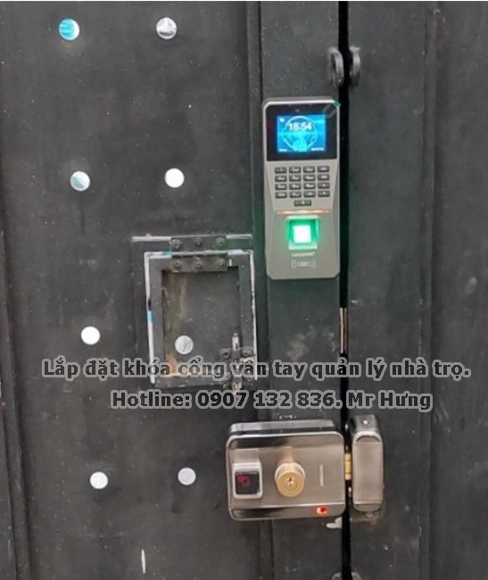 Lắp Đặt Khóa Vân Tay Quản Lý Nhà Trọ.