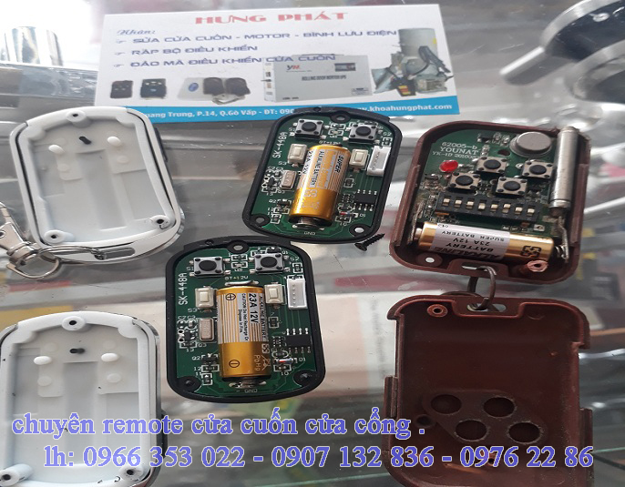 Làm Điều Khiển Cửa Cuốn Quận Tân Phú