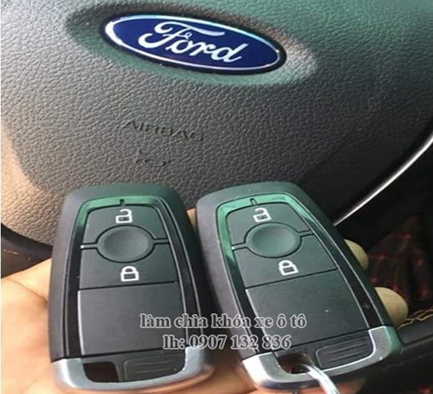 Làm các loại chìa khóa hãng xe ô tô ford 