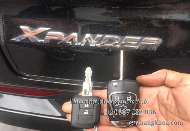  LÀM CHÌA KHÓA GẬP MITSUBISHI XPANDER