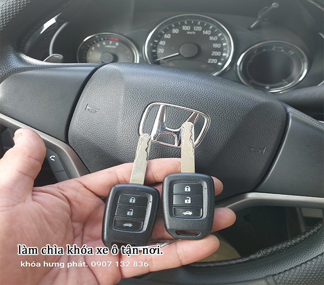 CHÌA KHÓA HONDA CITY 2015 - 2016