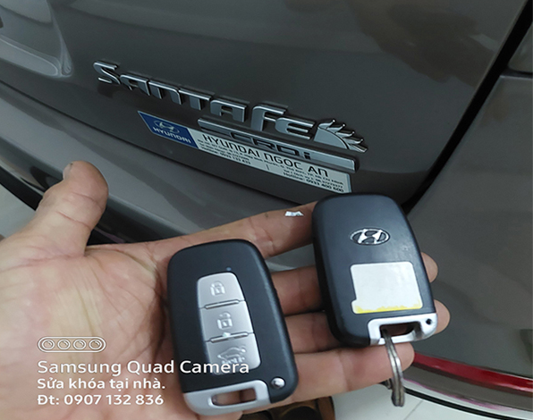 LÀM CHÌA KHÓA HYUNDAI SANTAFE