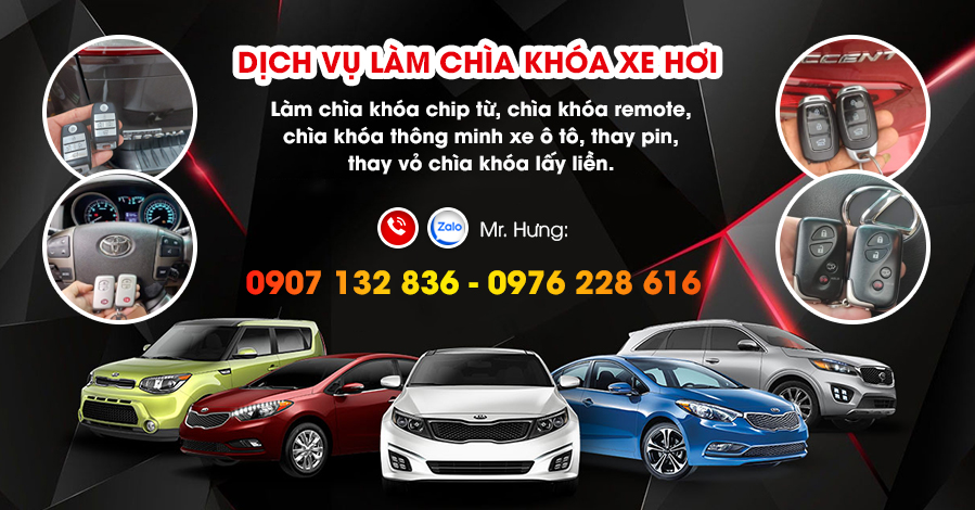 Làm Chìa Khóa Xe Ô Tô
