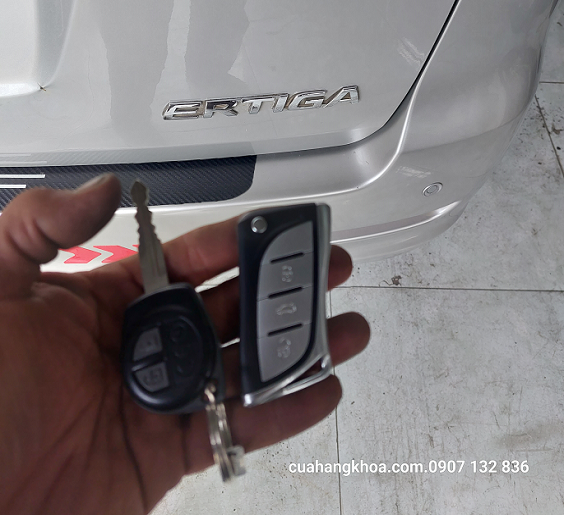 LÀM CHÌA KHÓA GẬP SUZUKI ERTIGA - CELERIO - BALENO...