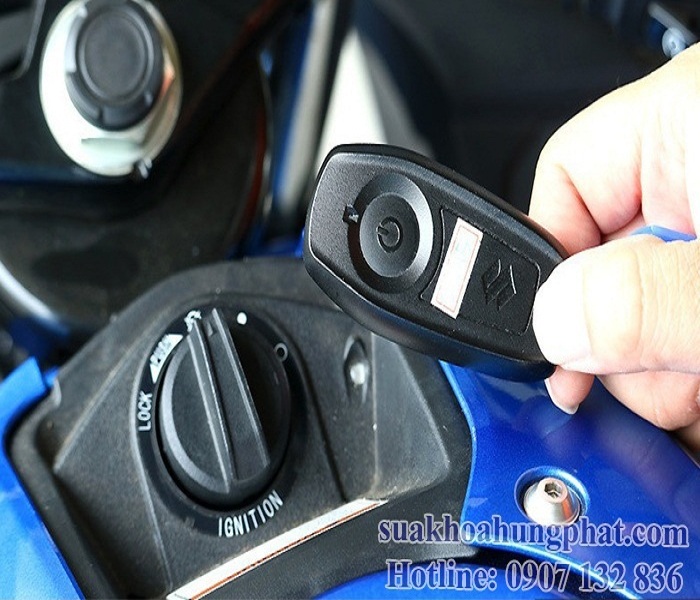 LÀM CHÌA KHÓA SMARTKEY SUZUKI RAIDER 