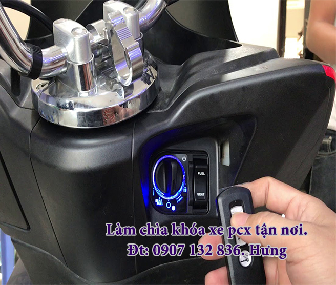LÀM CHÌA KHÓA SMARTKEY HONDA PCX