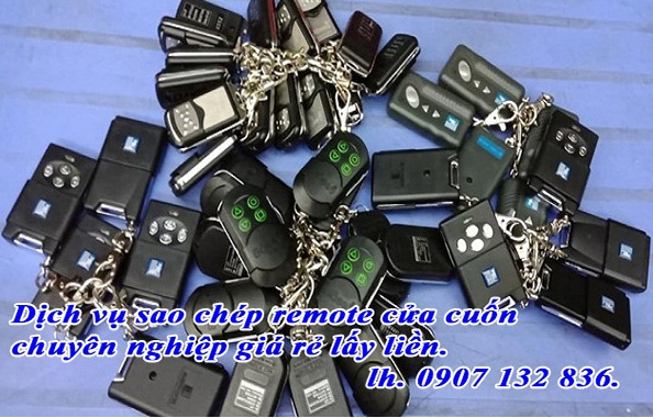 Làm Remote Cửa Cuốn Huyện Hóc Môn