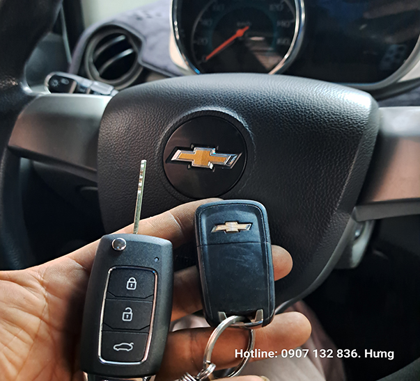 Làm Chìa Khóa Chevrolet Spank - Aveo - Optra Tận Nơi Tại Sài Gòn